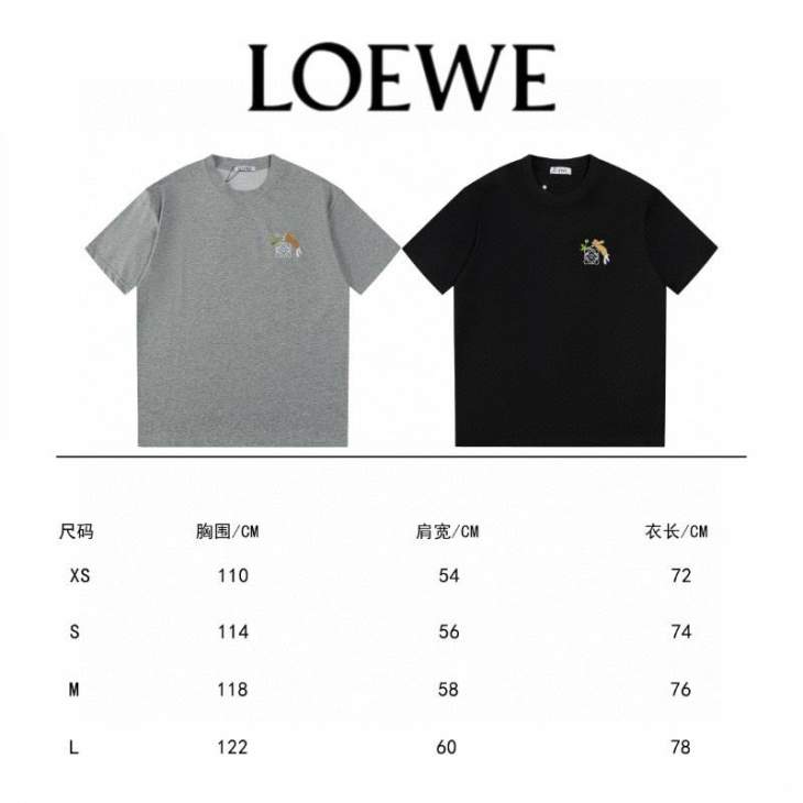 Picture of Loewe T Shirts Short _SKULoeweXS-LtntxK4639346